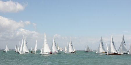 A wide angle shot of the Dragons